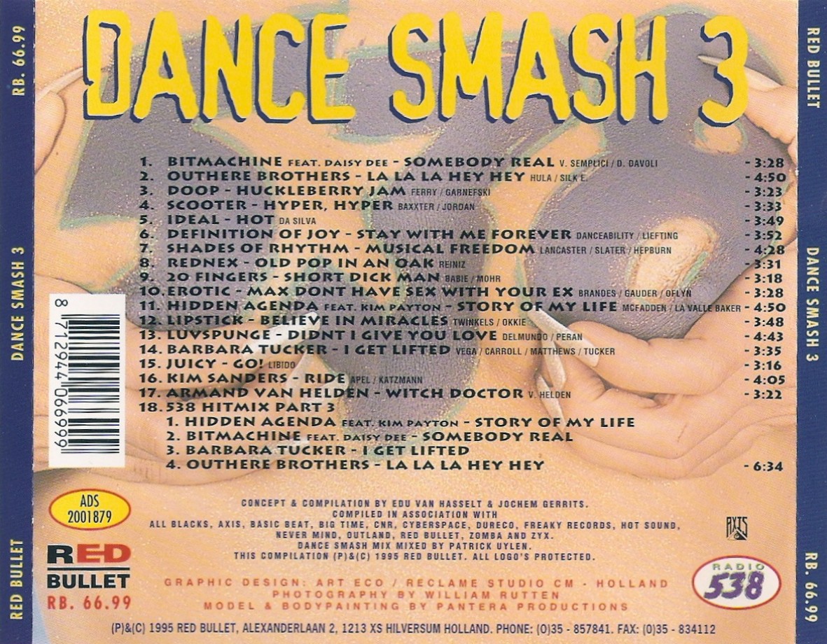 538 Dance Smash 2014 Volume 3 - DDance