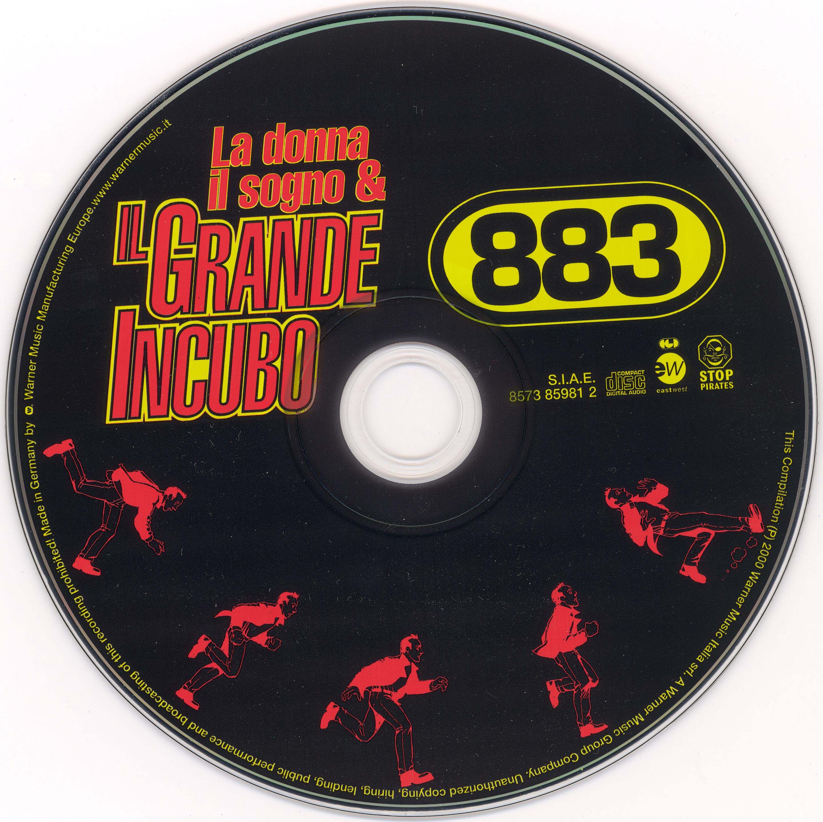 Scarica la copertina cd 883 La Donna Il sogno E Il Grande Incubo CD, scarica la cover cd 883 Scarica la copertina cd 883 La Donna Il sogno E Il Grande Incubo CD, scarica la cover cd 883