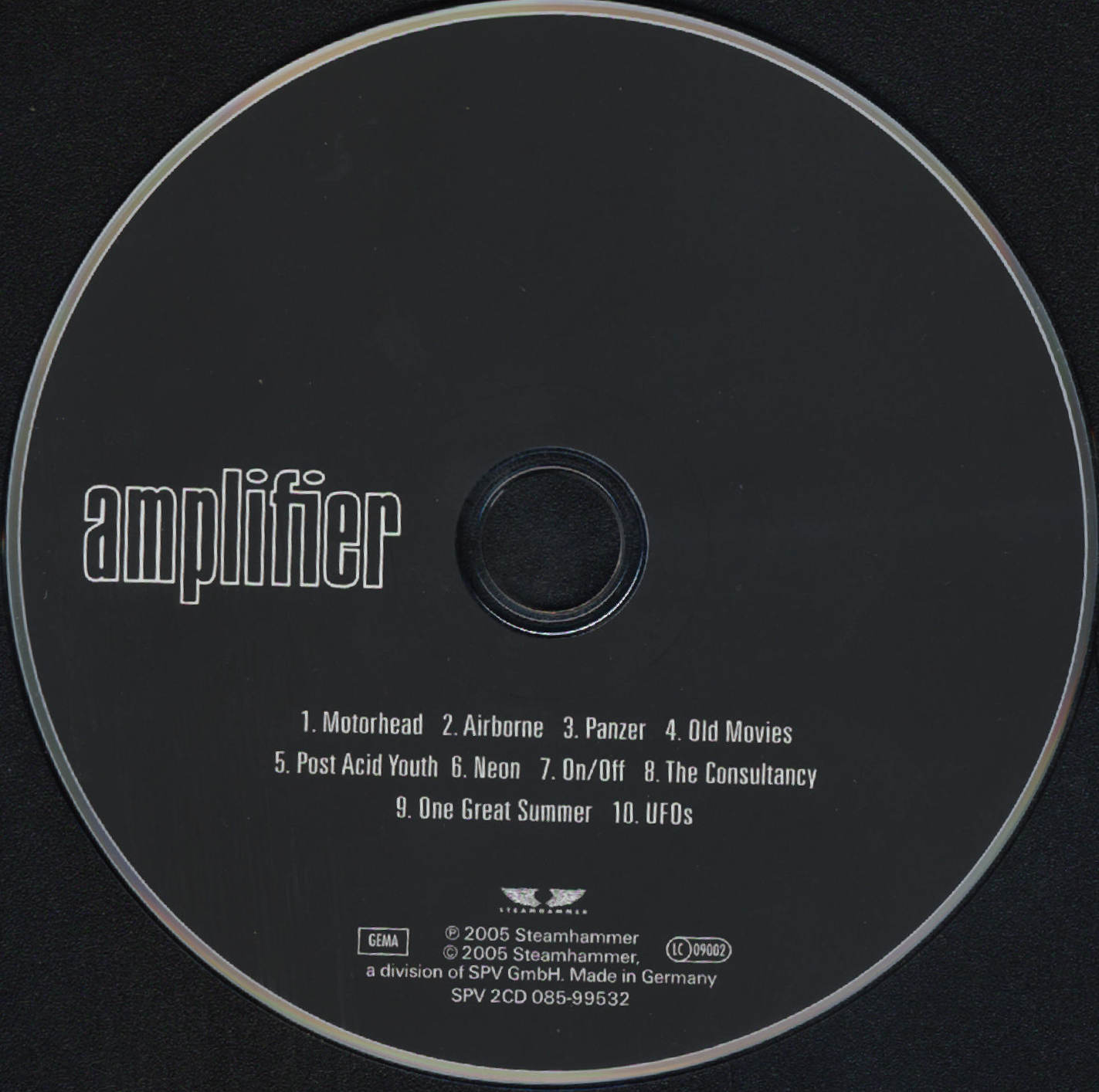 Copertina cd Amplifier Amplifier CD (12), cover cd Amplifier