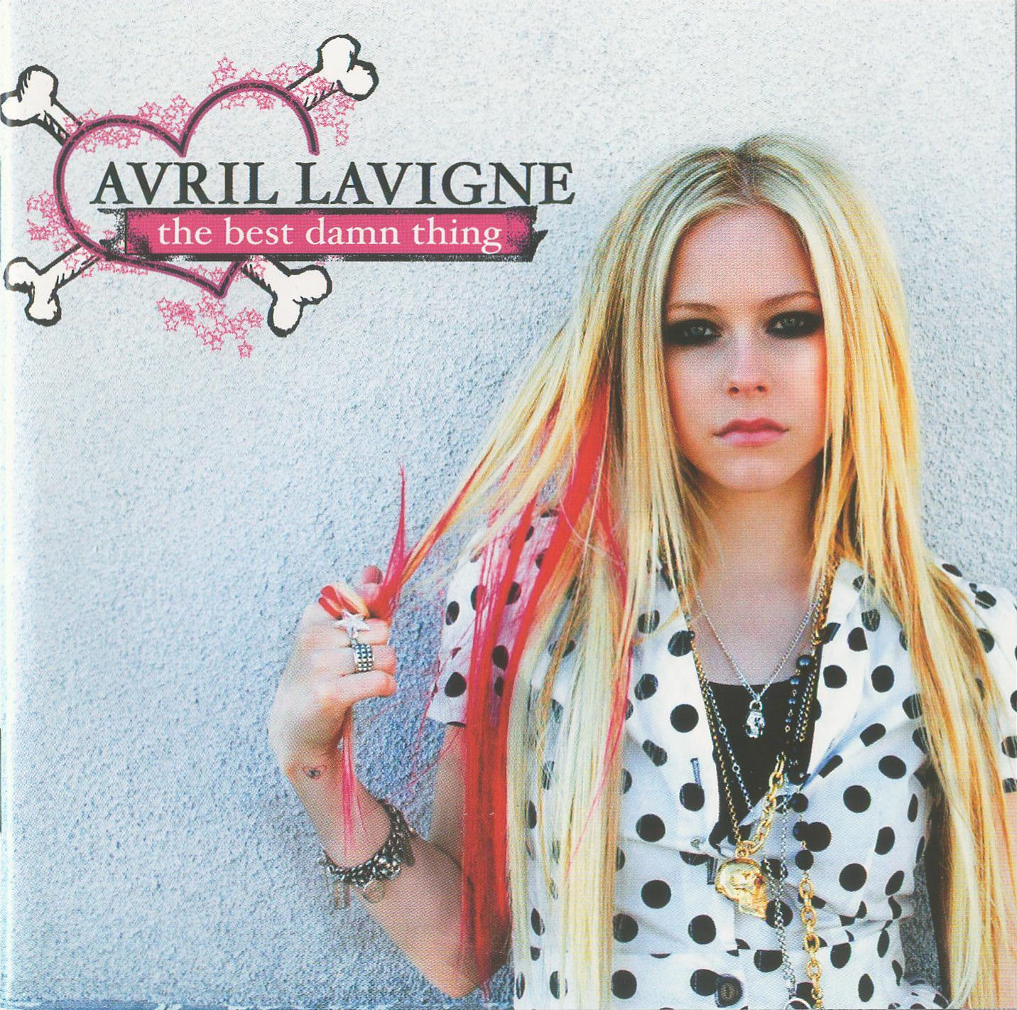 Scarica la copertina cd Avril Lavigne The best damn thing front, scarica la cover cd Avril