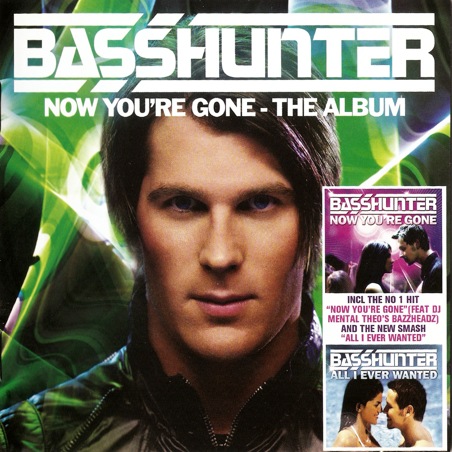 Copertina cd Basshunter - Now You' re Gone - The Album - Front, cover