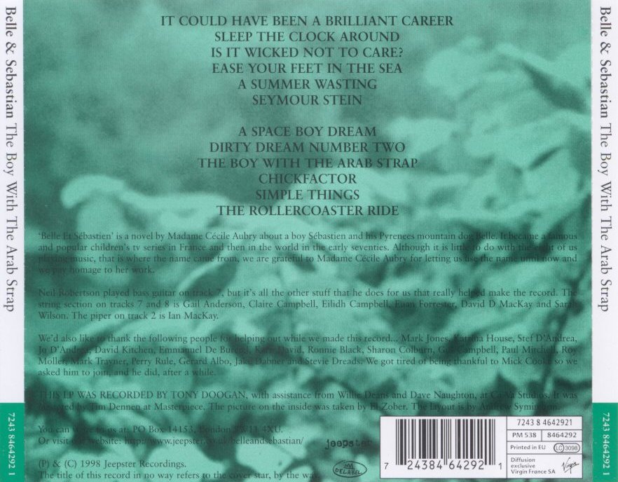 The Boy with the Arab Strap - Belle and Sebastian Songs