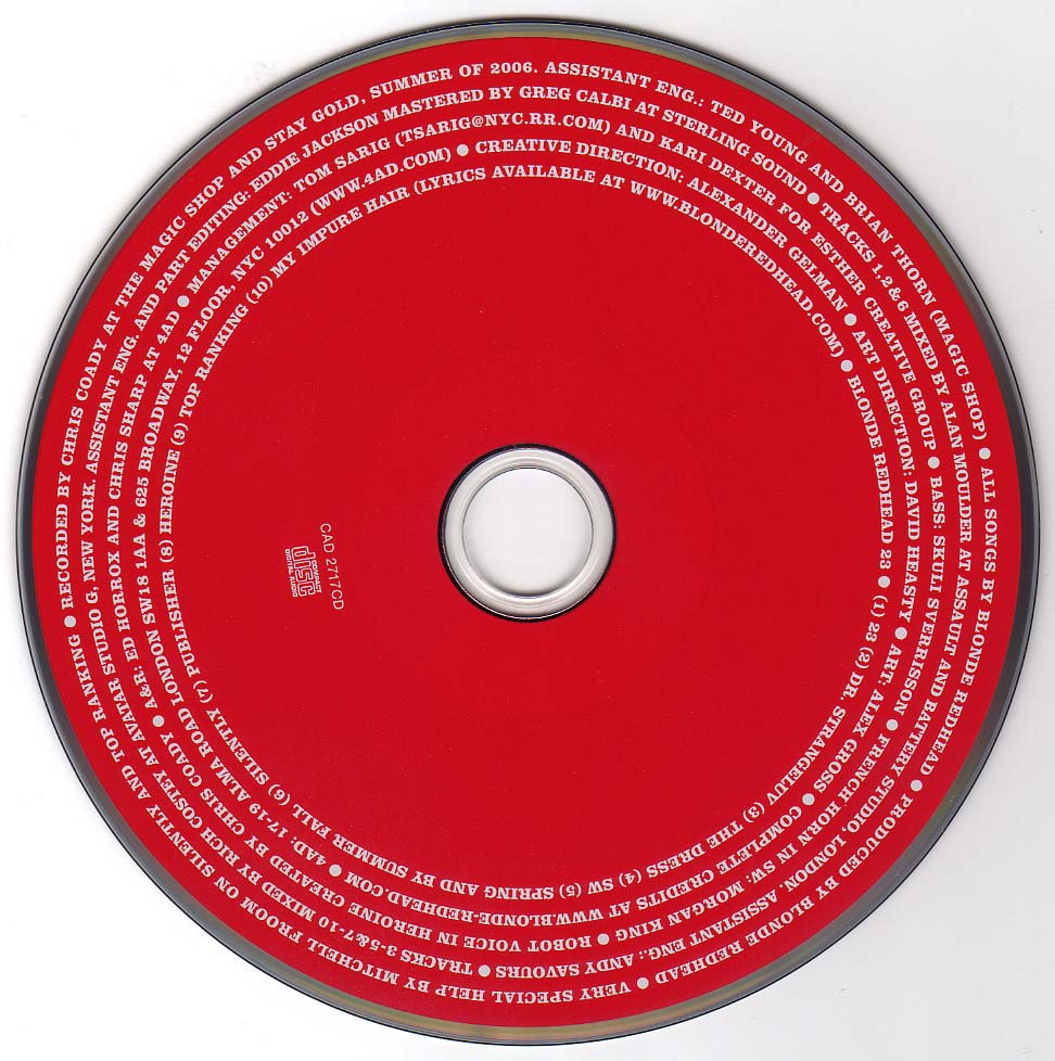 Blonde Redhead Cd 89