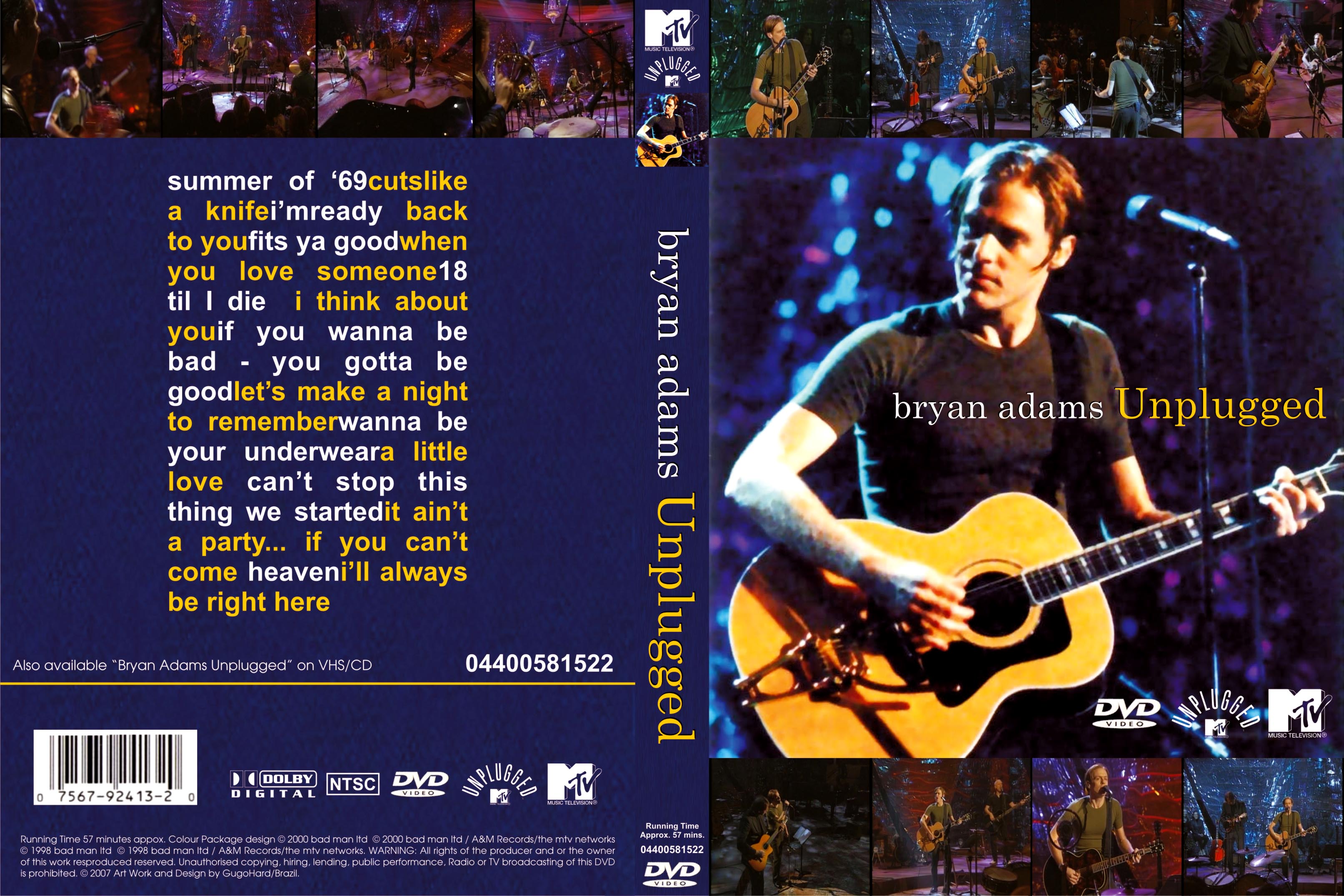 Bryan Adams Mtv Unplugged Summer Of 69
