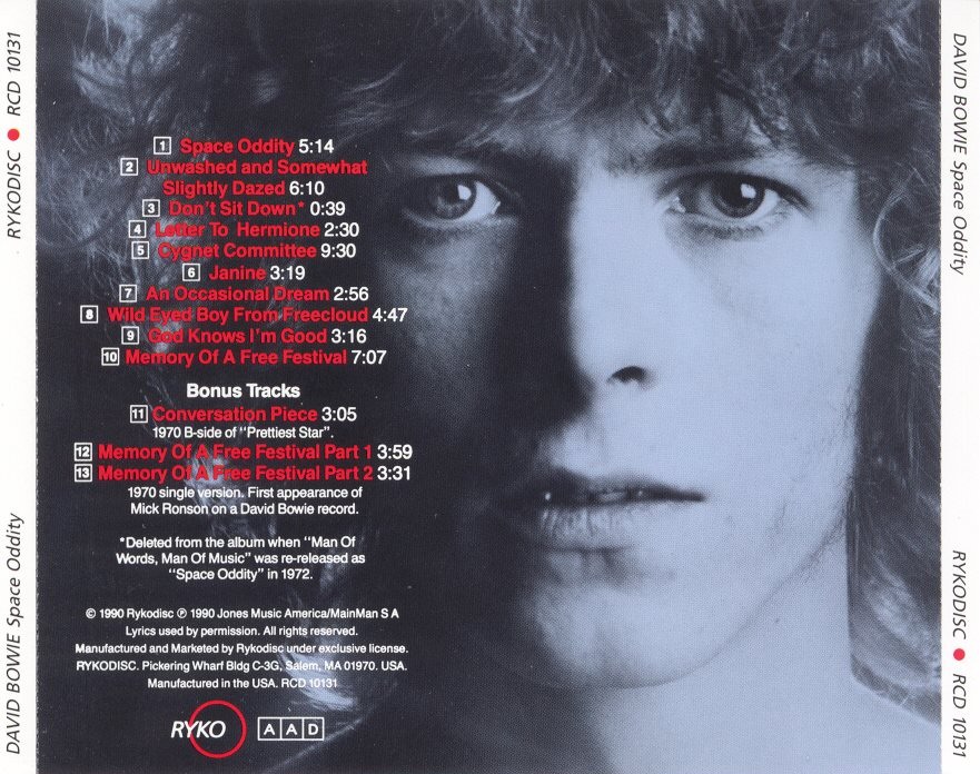 Download David Bowie Space Oddity Album