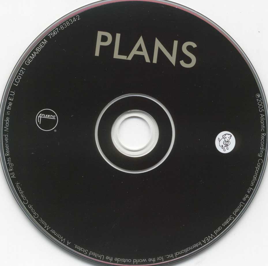 Plans Death Cab for Cutie