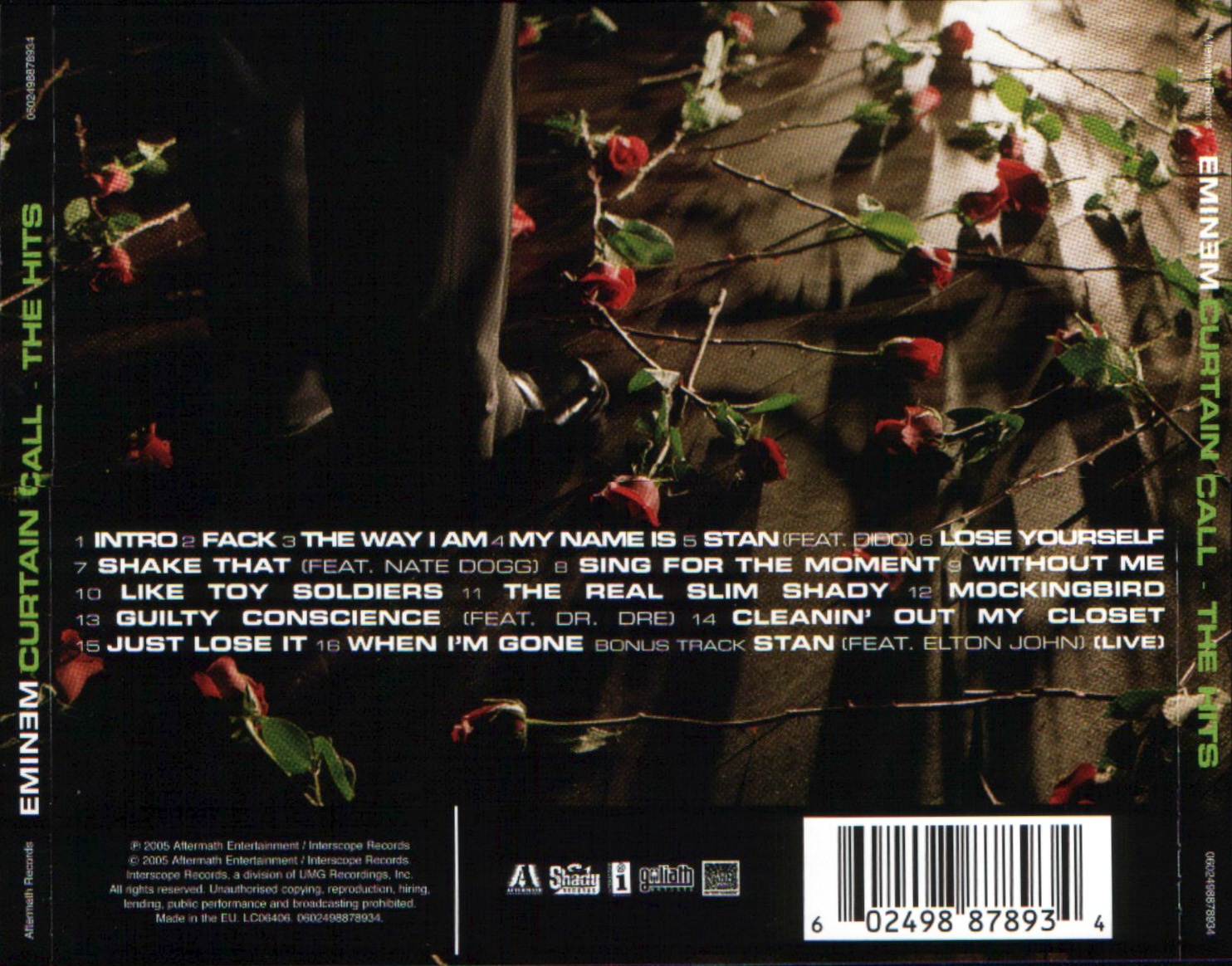 Curtain Call: The Hits Eminem Lastfm