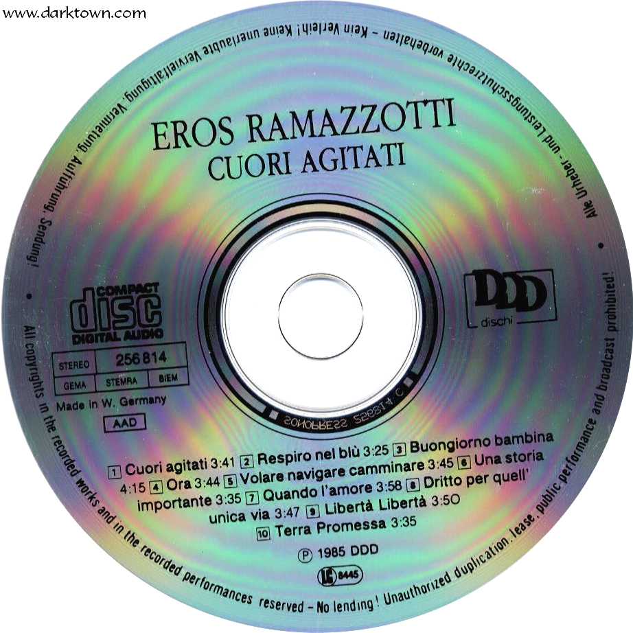 piu bella cosa ramazzotti