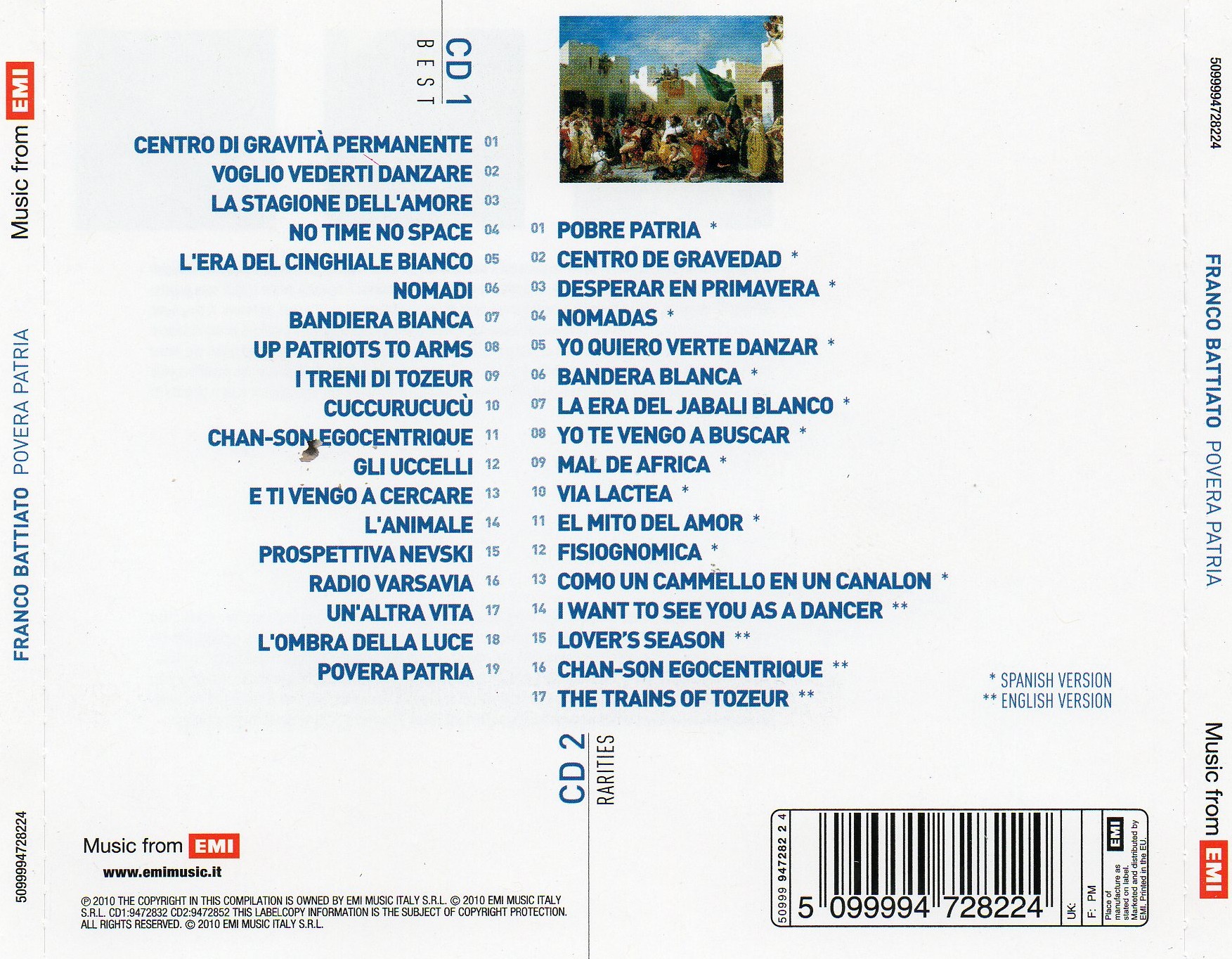 FRANCO BATTIATO COMPILATION - YouTube