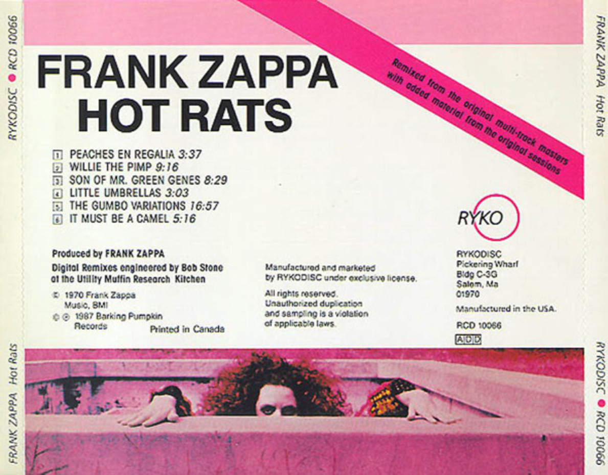 Scarica la copertina cd Frank Zappa Hot Rats Back, scarica la cover cd Frank Zappa Hot Scarica la copertina cd Frank Zappa Hot Rats Back, scarica la cover cd Frank Zappa Hot
