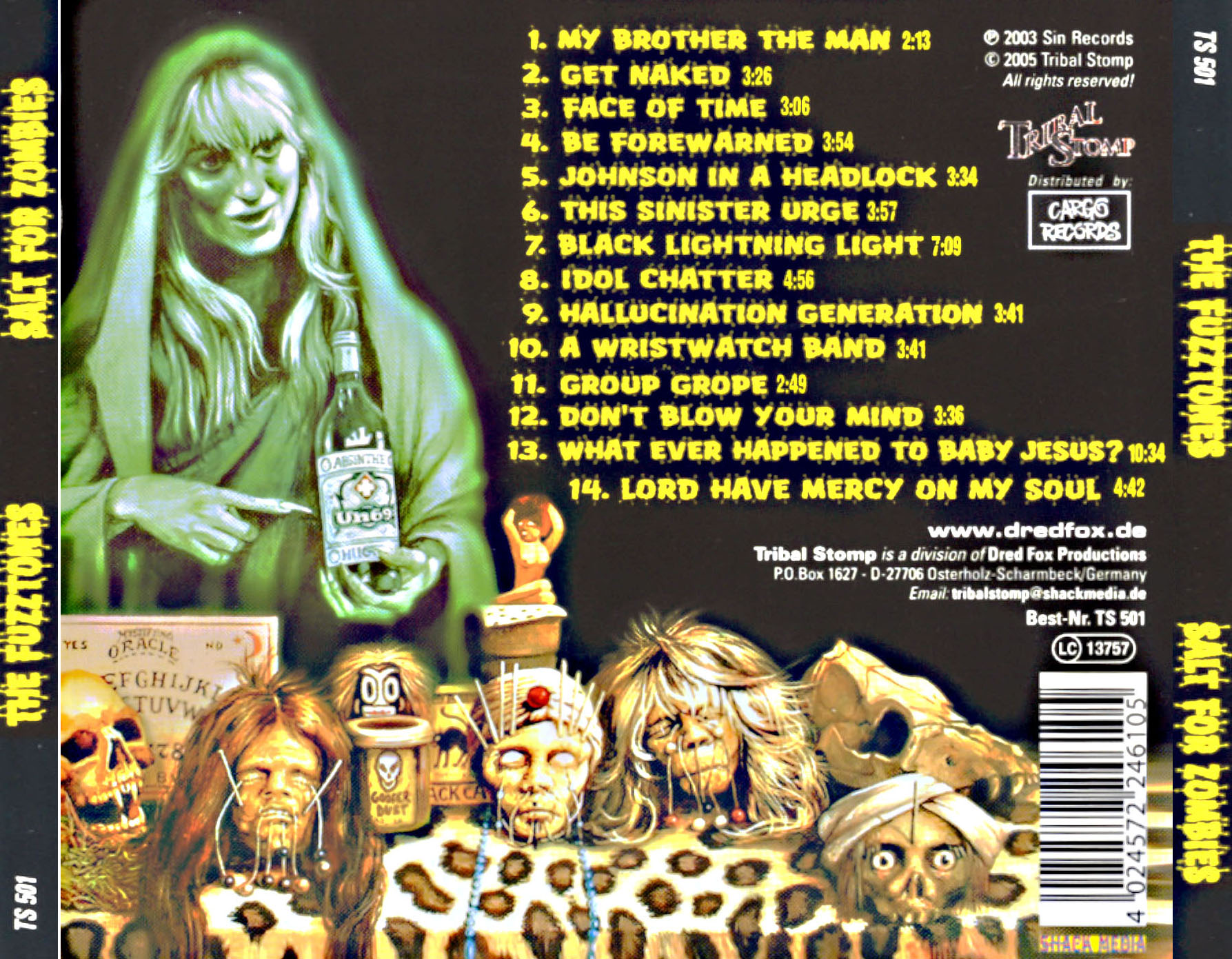 Fuzztones, The - Salt For Zombies Fuzztones, The - Salt For Zombies