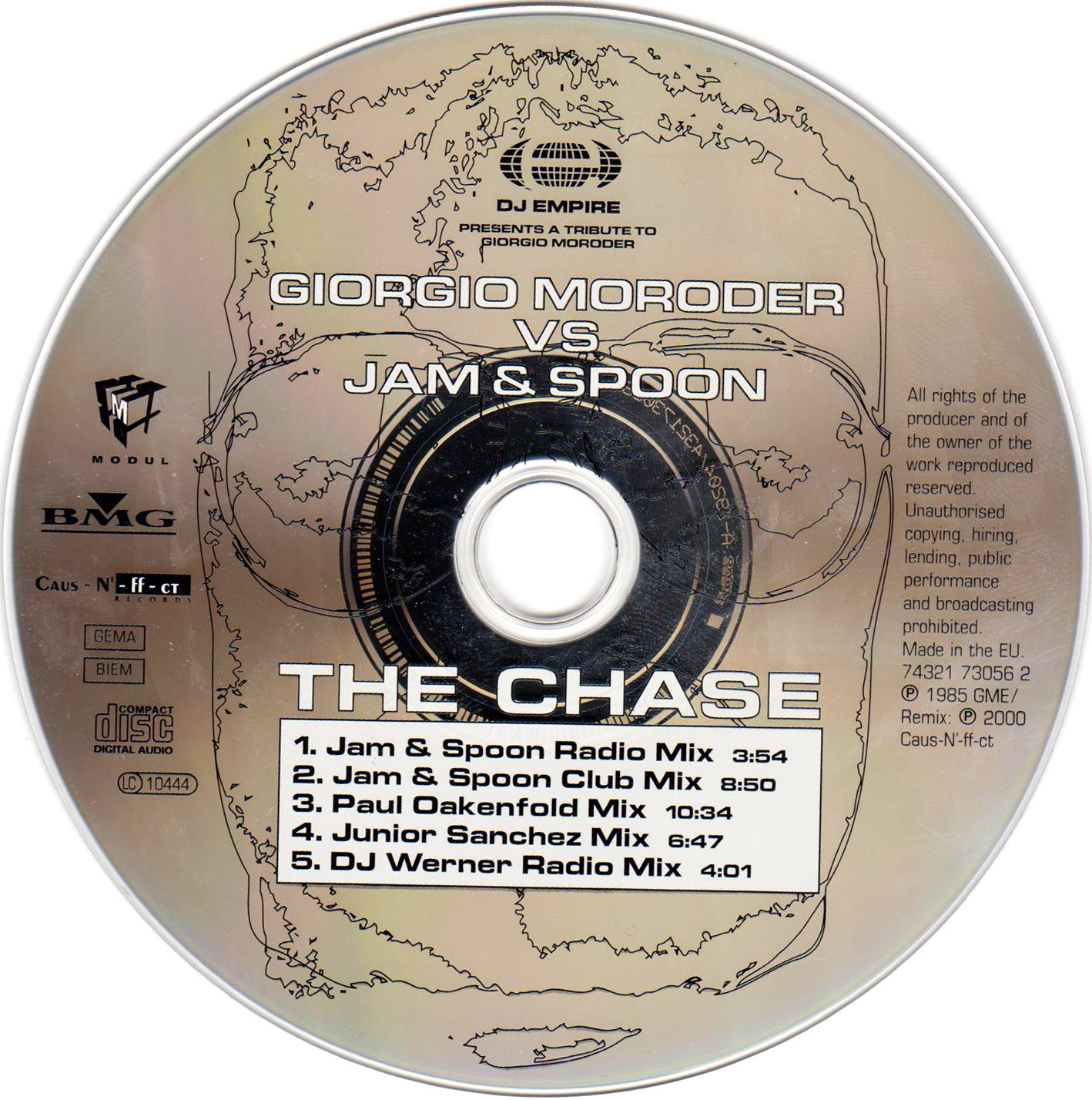 Giorgio Moroder vs Jam and Spoon The Chase Giorgio Moroder vs Jam and Spoon The Chase