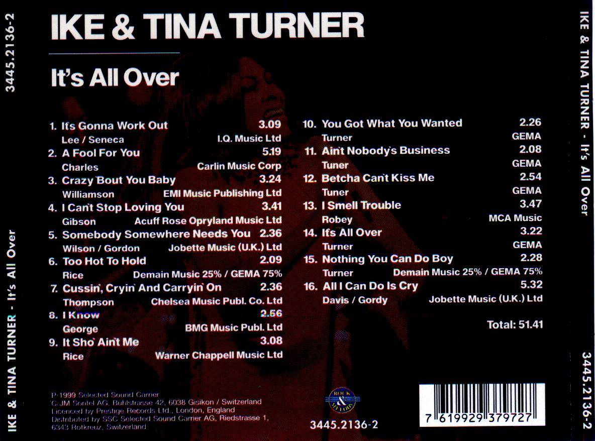 back of a cd case