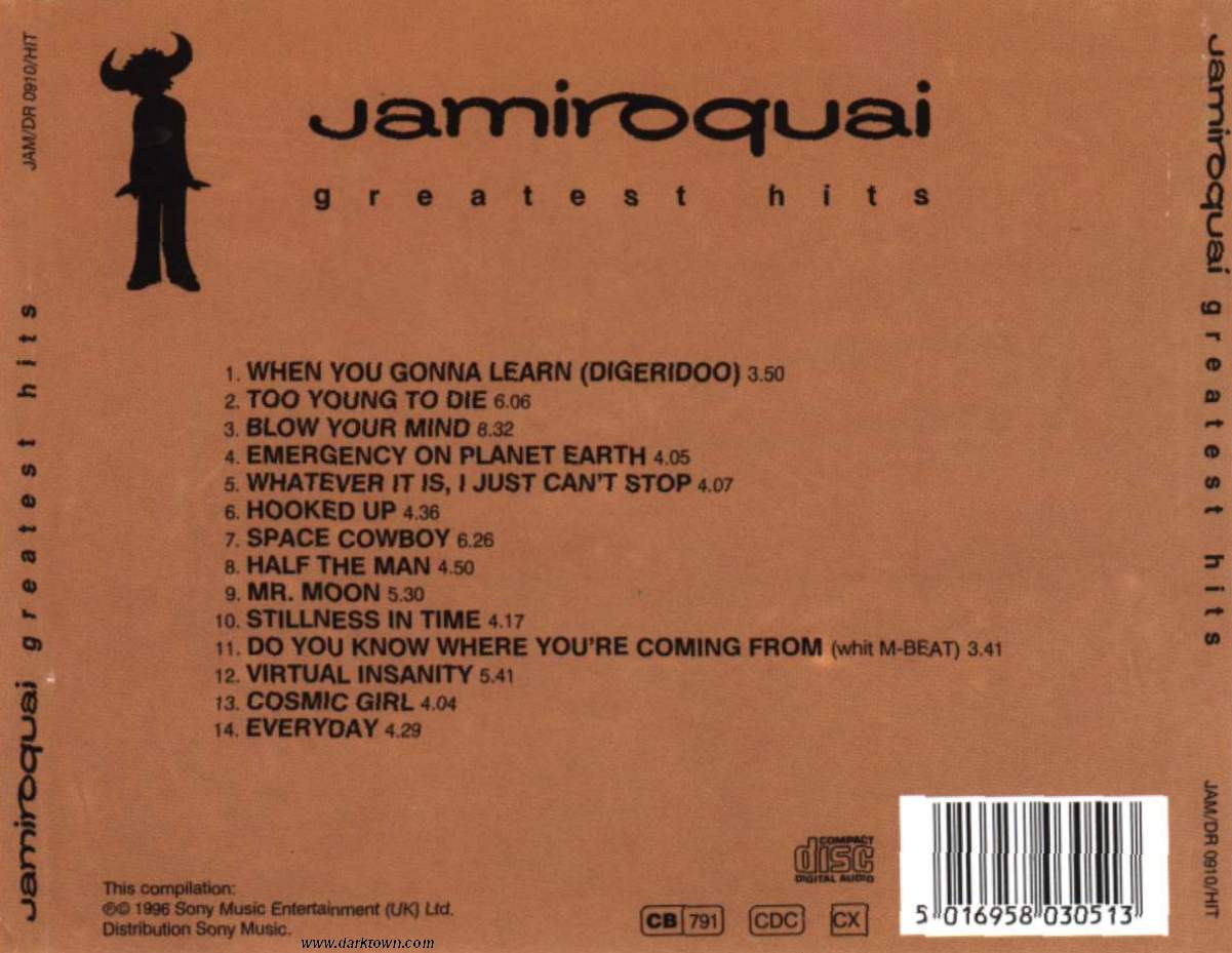 copertina cd jamiroquai greatest hits back cover cd muppets christmas john denver