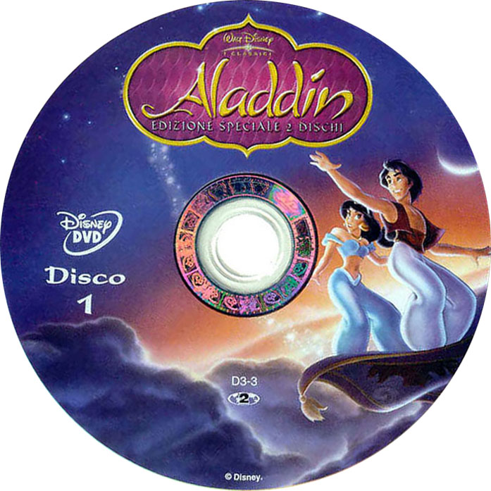 aladdin  dvd